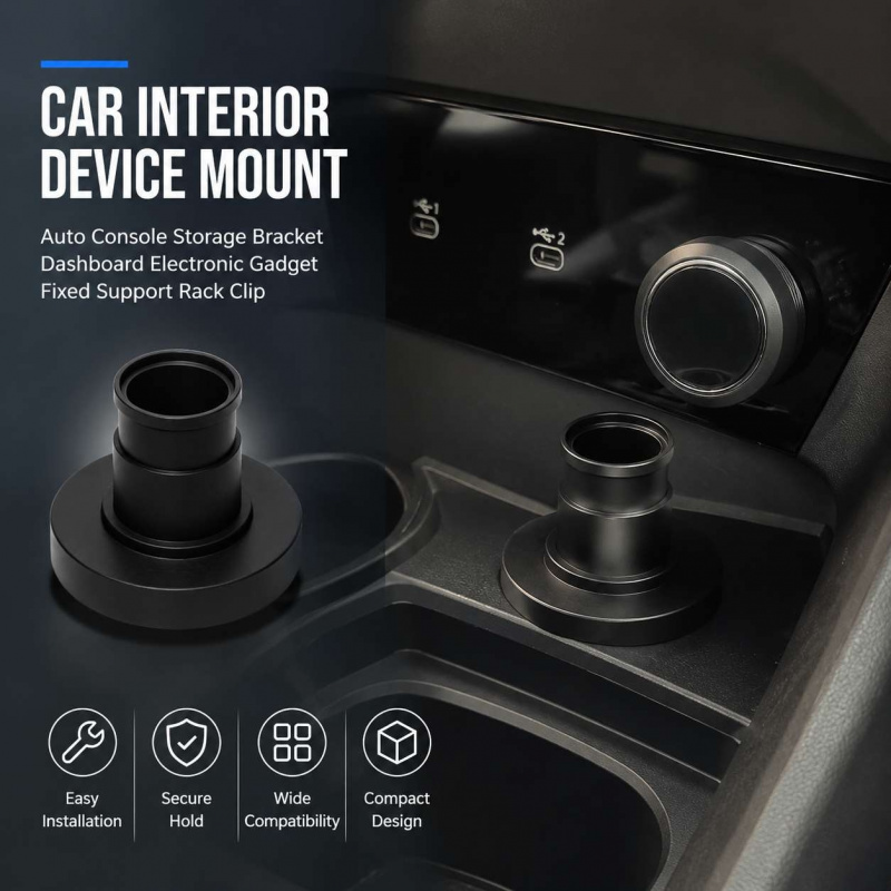 Electronics Gadgets For Car - Auto-interieur Apparaathouder Autoconsole Opbergbeugel Dashboard Elektronische