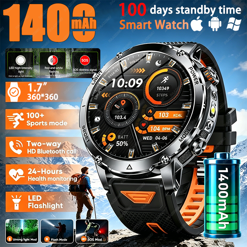 Electronics Gadgets For Men - 2026 Nieuwe outdoor 1400mAh Batterij Militaire