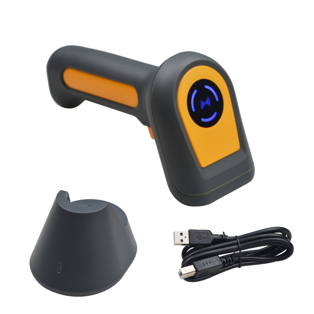 Barcode Scanner Wireless - Draadloze handheld scanner voor lange afstand,