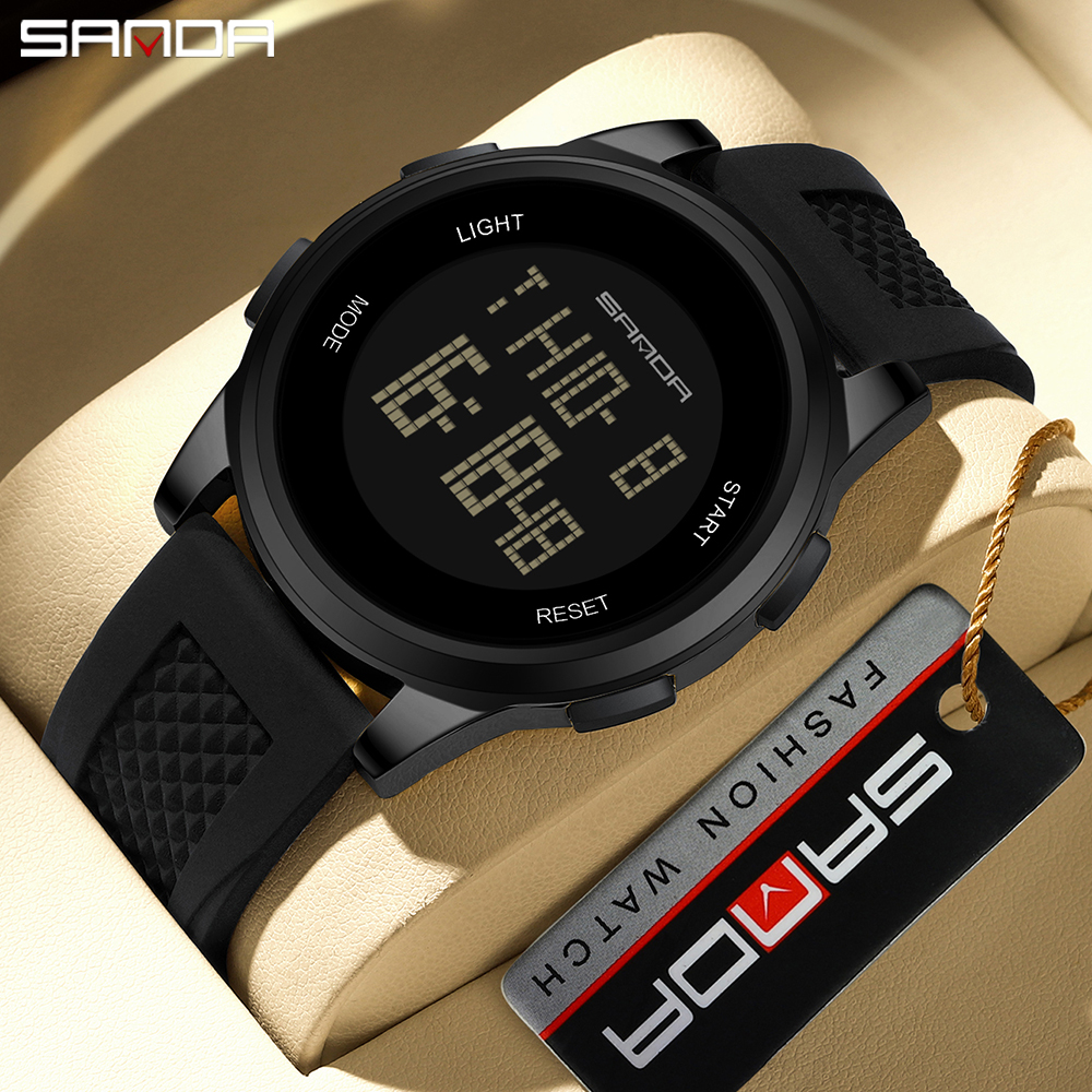 Electronics Gadgets For Men - Sanda Digitaal Horloge Heren Militair Leger