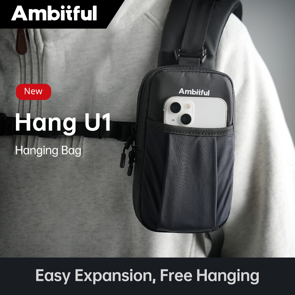 Gadgets For Electronics - Hang U1 mobiele telefoonhoes Rugzakbevestiging Fotografie