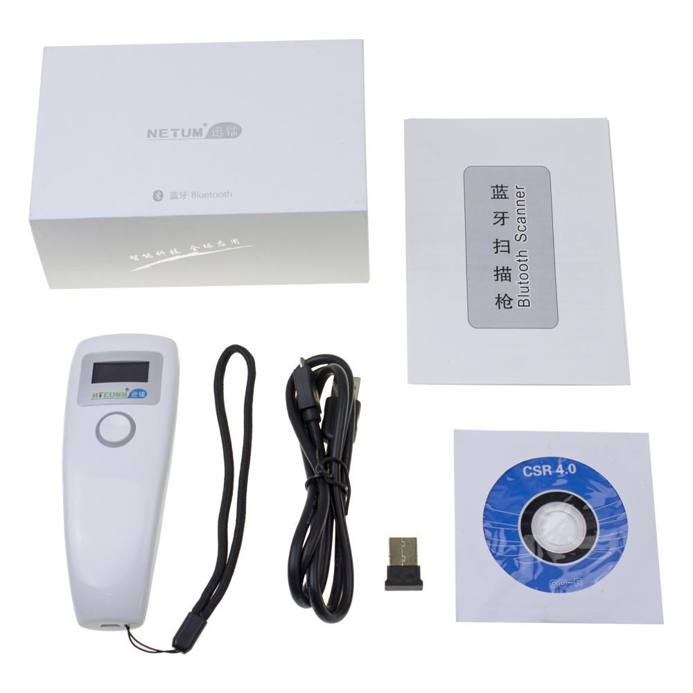Barcode Scanner Wireless - 2026 Z2S draadloze Blue Tooth 2D
