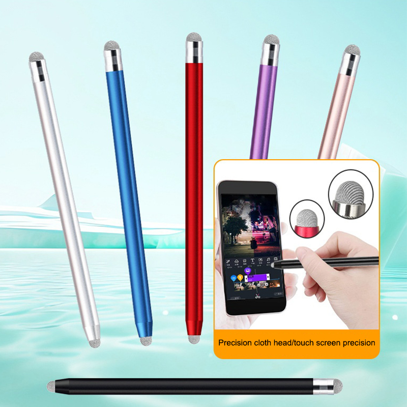 Smart Pen Digital - Mesh Fiber Capacitieve Stylus Pen Dubbele