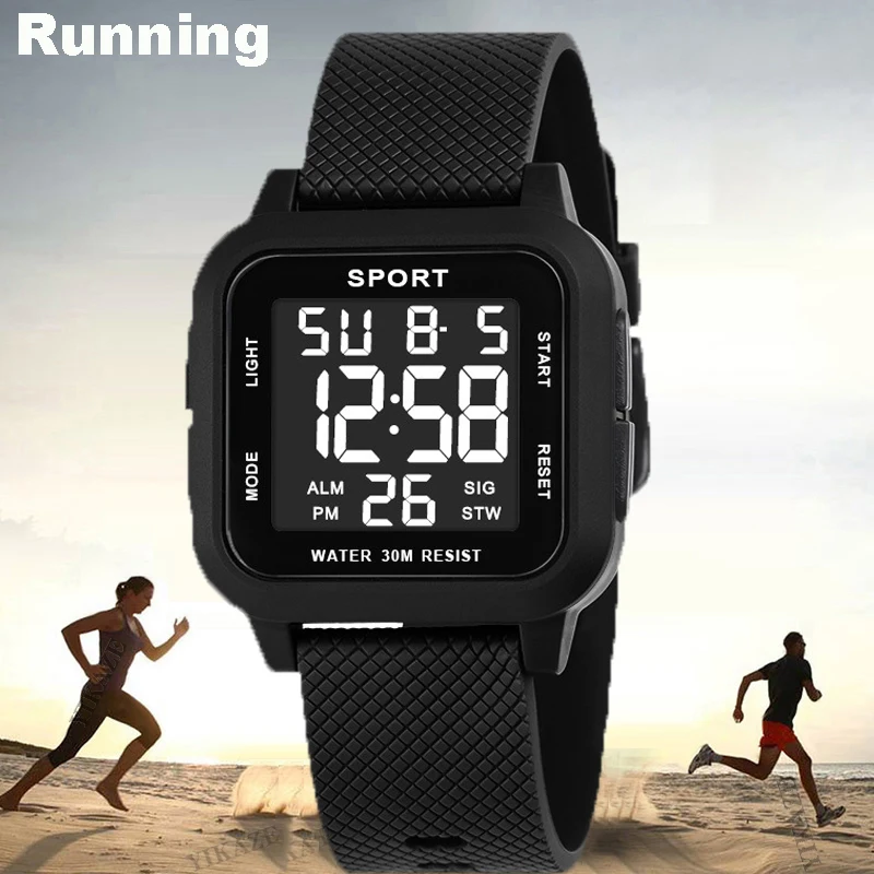 Electronics Gadgets For Men - YIKAZE Heren sporthorloges Waterdicht lichtgevend heren