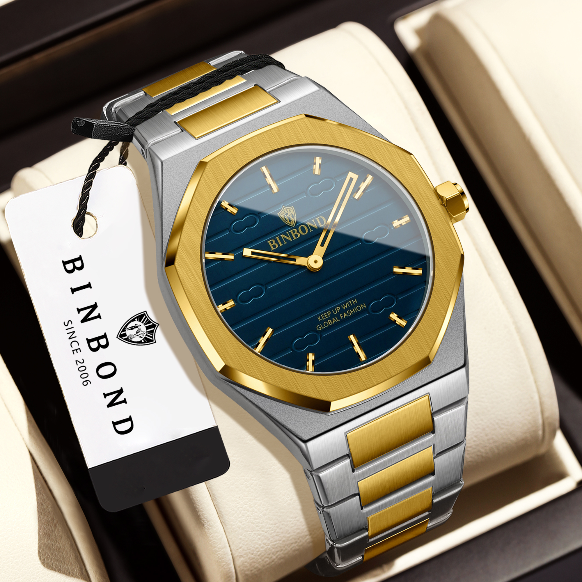 BINBOND Luxe Vintage Quartz Ho - Electronics Gadgets For Men recensie en prijs