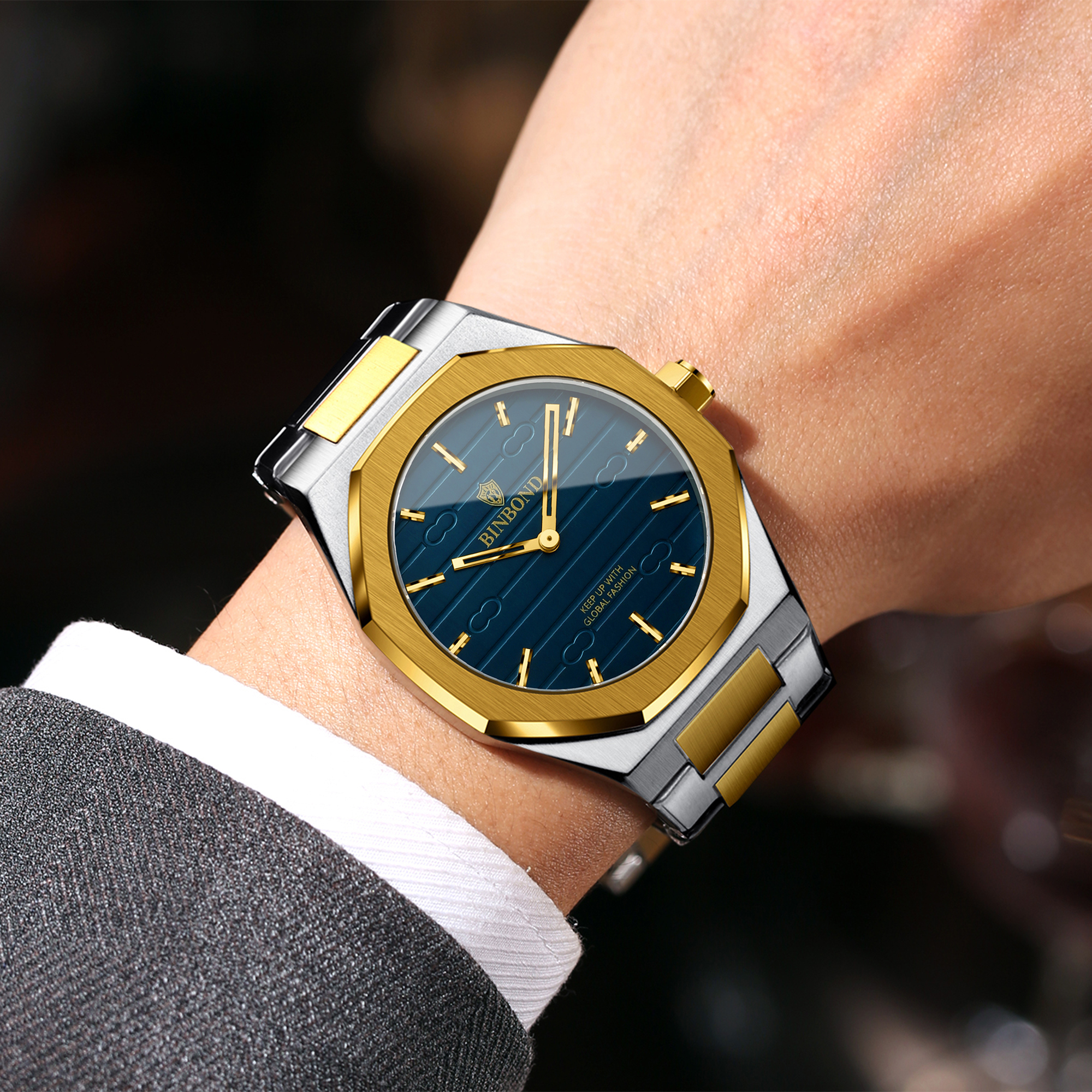 BINBOND Luxe Vintage Quartz Ho - Electronics Gadgets For Men recensie en prijs