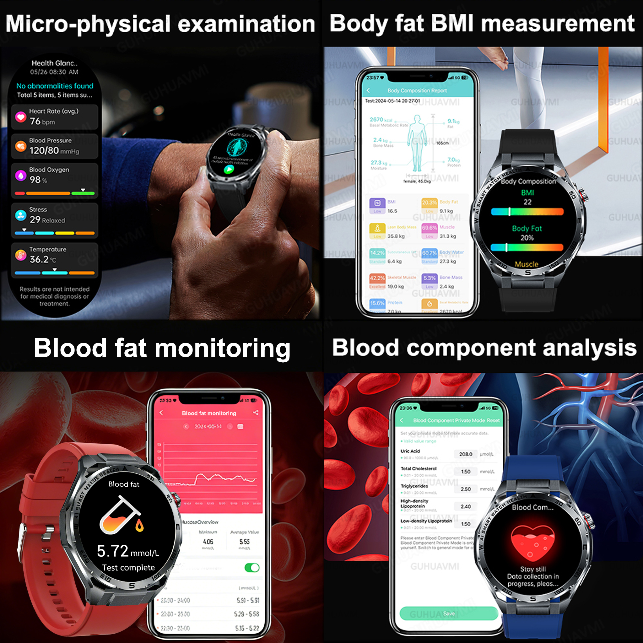 2026 Nieuwe Body Fat AI Analys - Laser Distance Measure recensie en prijs
