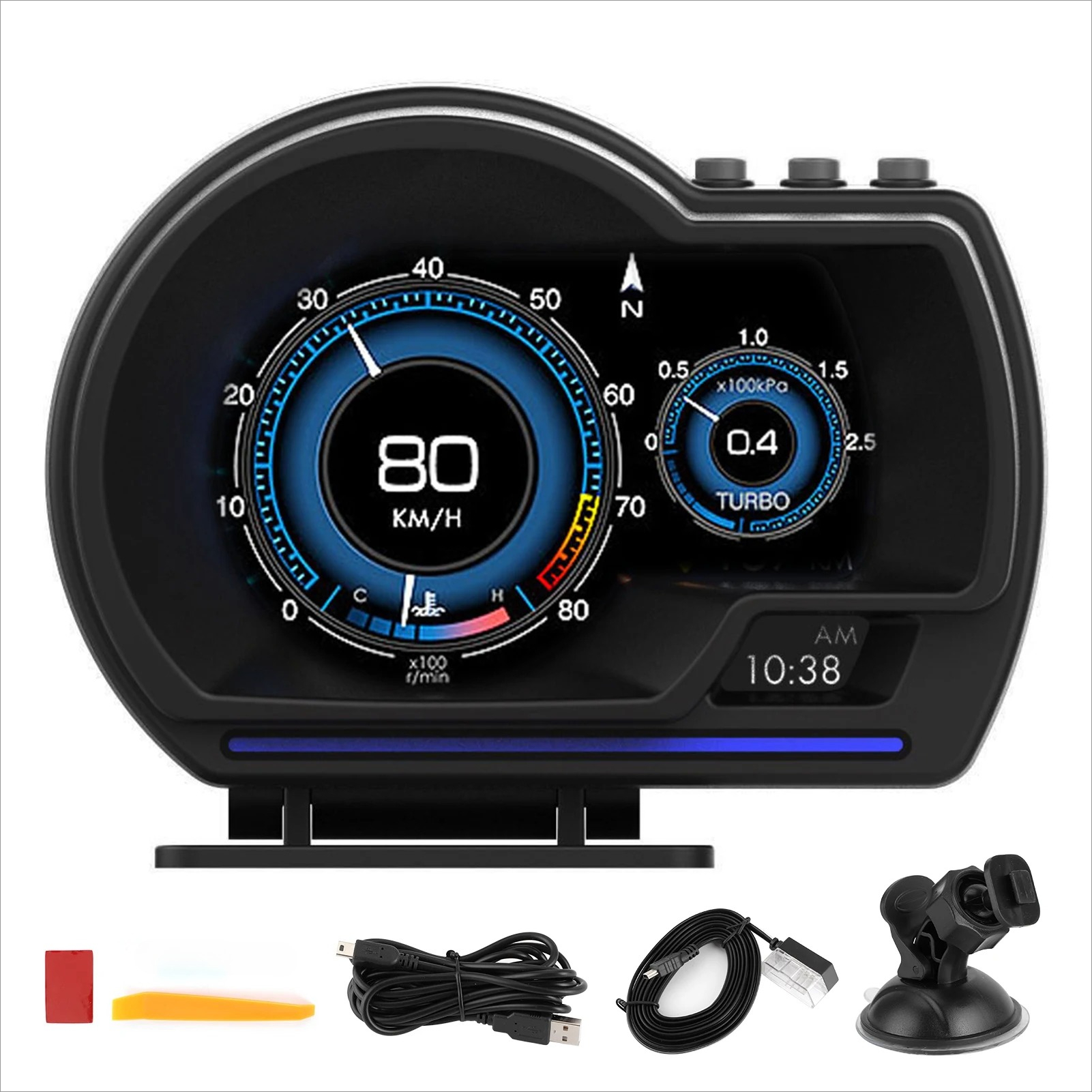 Head-up display OBD2 + GPS Sma - Electronics Gadgets For Car recensie en prijs