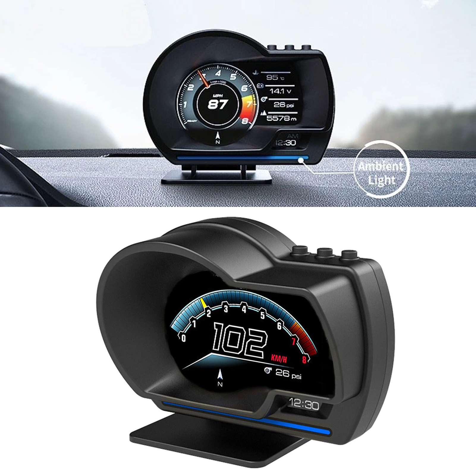 Head-up display OBD2 + GPS Sma - Electronics Gadgets For Car recensie en prijs