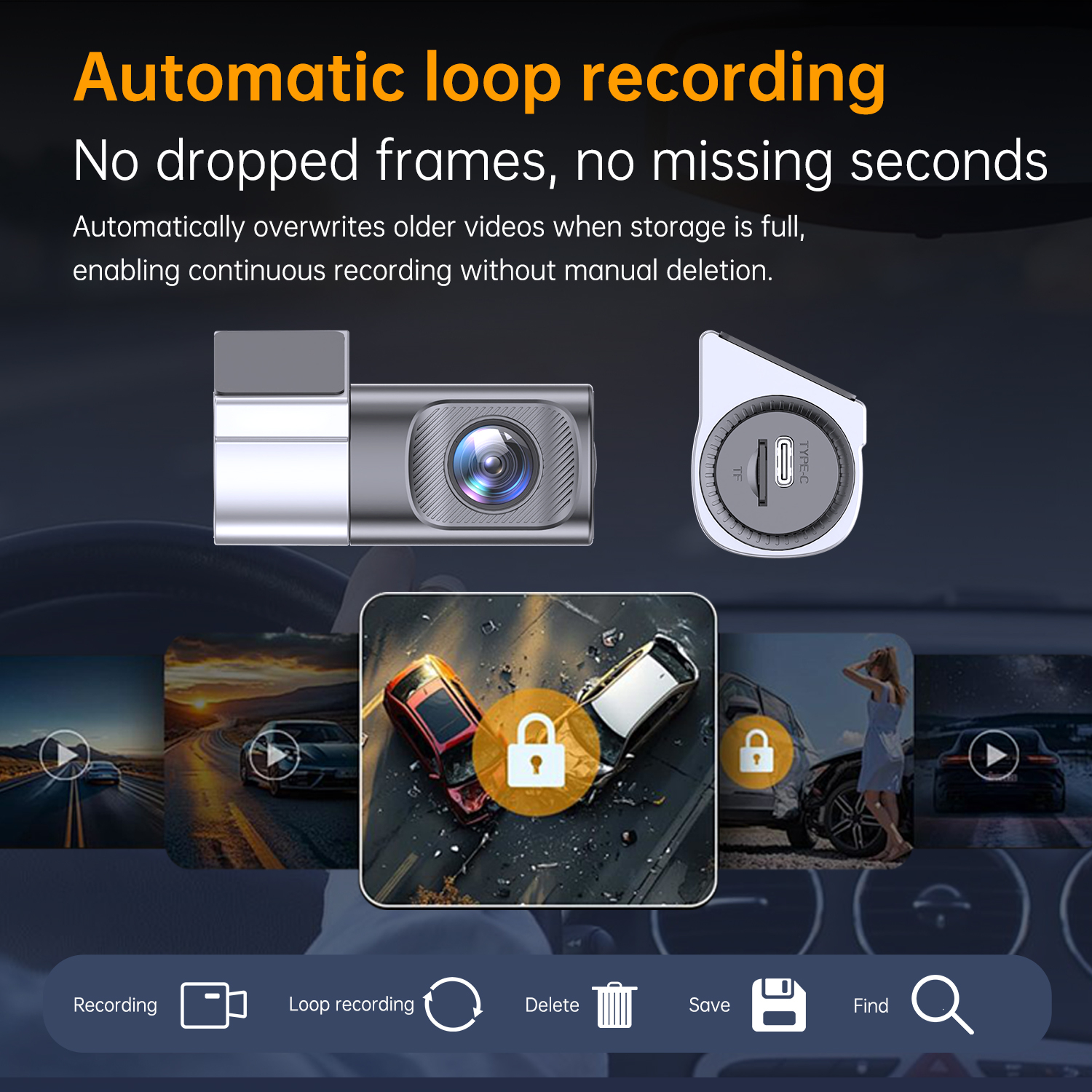 NIEUWE 1080P HD Auto Dashcam 3 - Panoramic Dash Cam 360 recensie en prijs