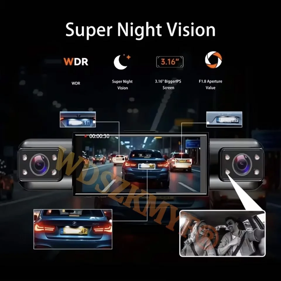 360 °   Panoramische Dashcam 1 - Panoramic Dash Cam 360 recensie en prijs