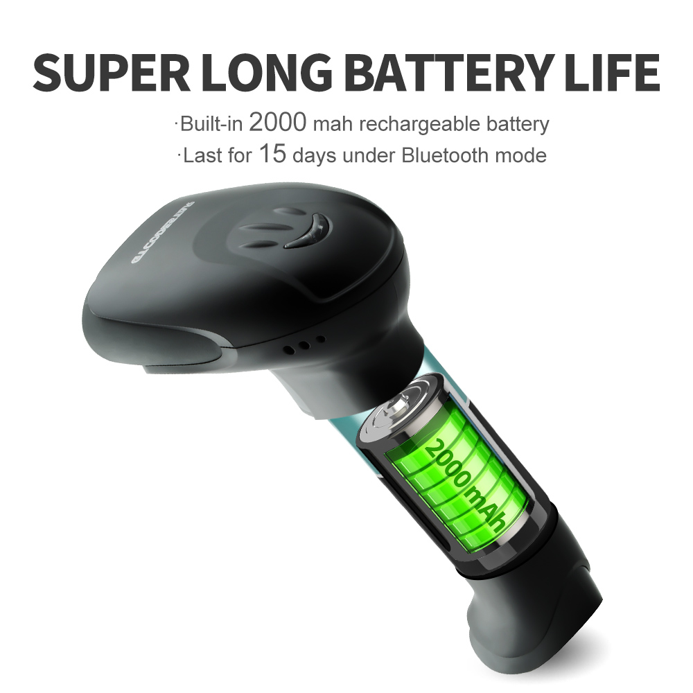 GTCODESTAR QR Draadloze 1D 2D  - Barcode Scanner Wireless recensie en prijs