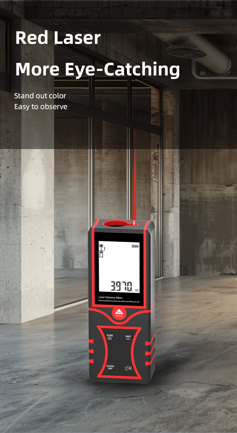 Industriële rode laser-afstand - Laser Distance Measure recensie en prijs
