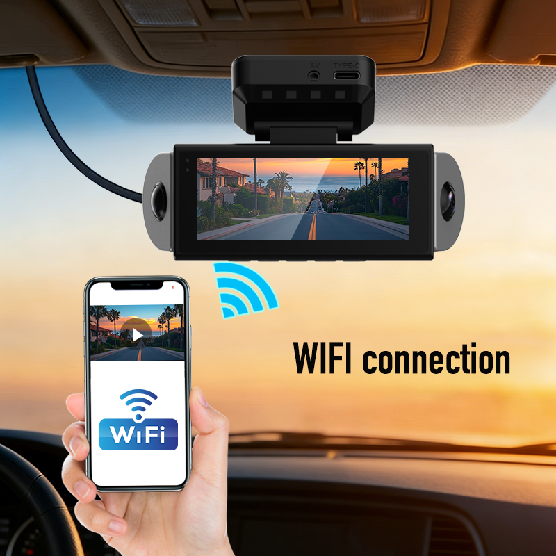 2026 WiFi GPS Auto DVR Cam Vid - Panoramic Dash Cam 360 recensie en prijs