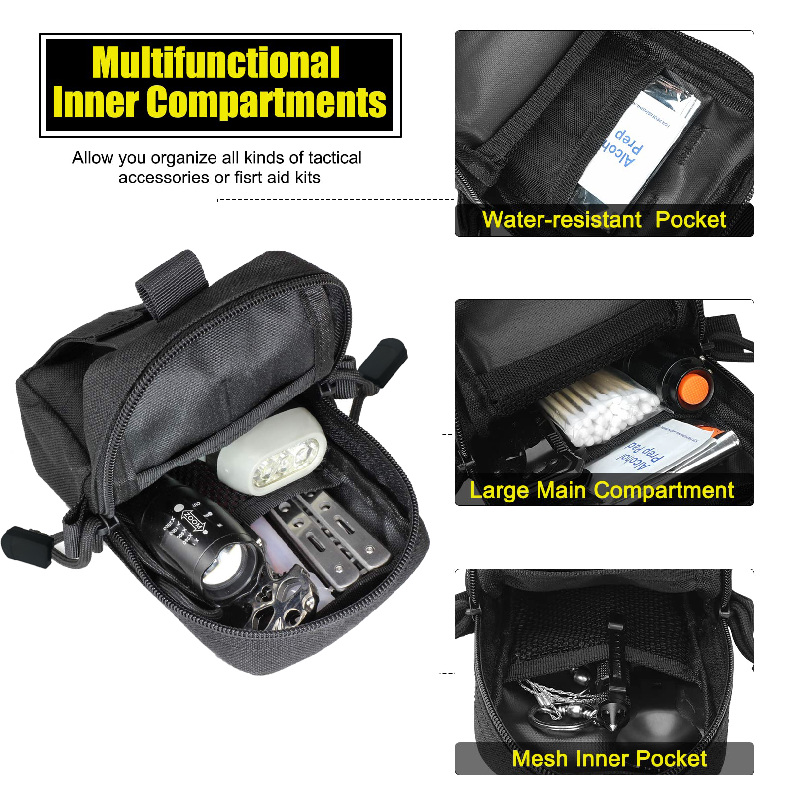 Tactische Molle Pouch Heuptas  - Gadgets For Electronics recensie en prijs