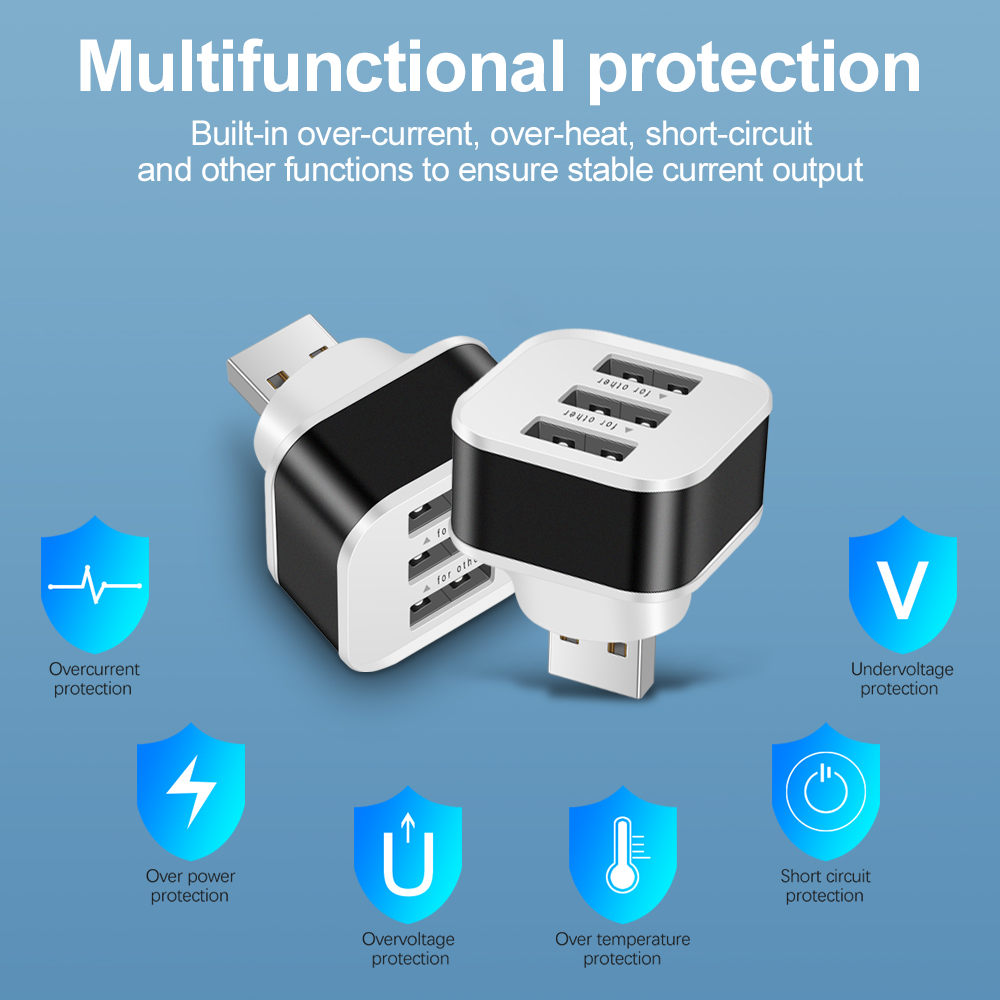 3-poorts USB-sleuven Adapter E - Electronics Gadgets For Car recensie en prijs