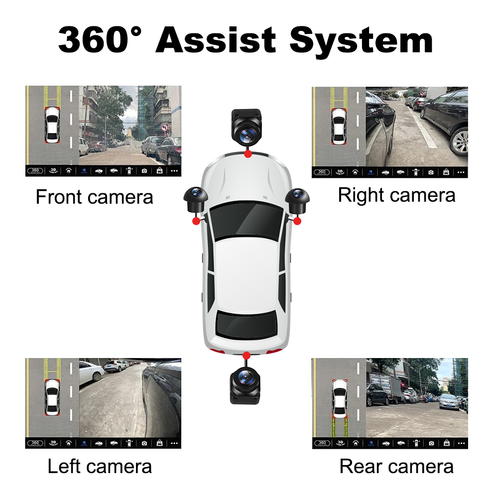 Voor auto-accessoires 360 °    - Panoramic Dash Cam 360 recensie en prijs