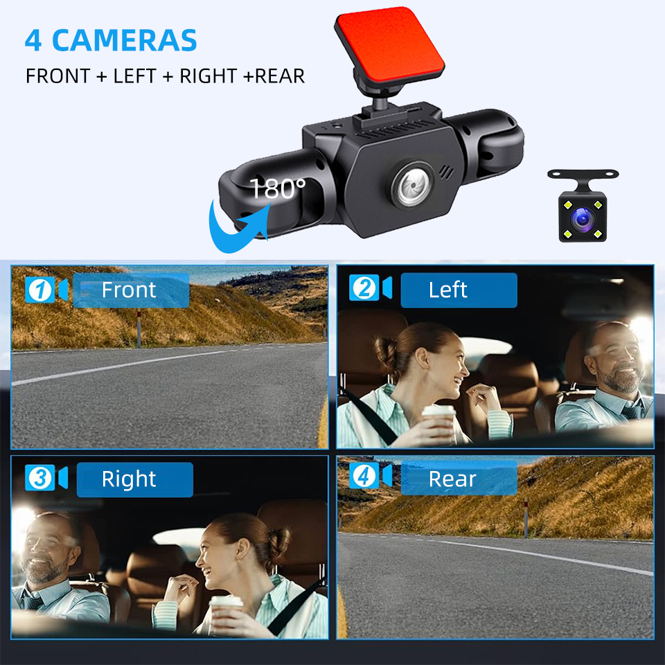 E-ACE 360 °   Auto DVR 1080P D - Panoramic Dash Cam 360 recensie en prijs