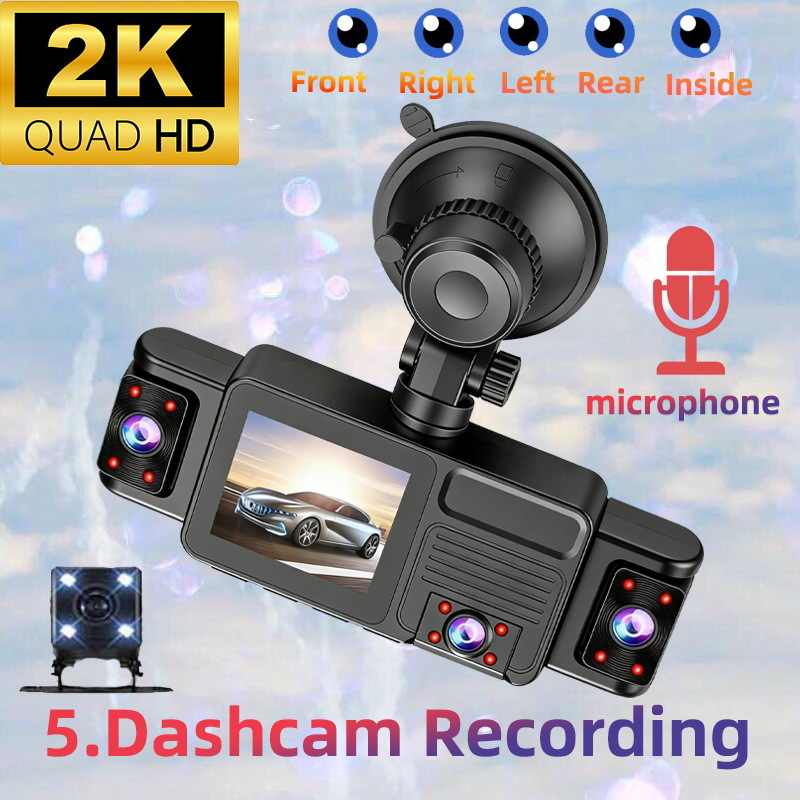 5 Kanaals 360 °   Panoramische - Panoramic Dash Cam 360 recensie en prijs