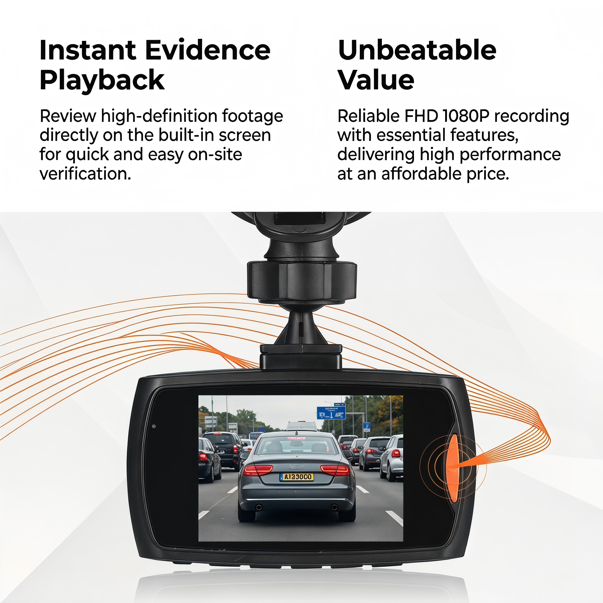 Ultra-HD 1080p panoramische da - Panoramic Dash Cam 360 recensie en prijs