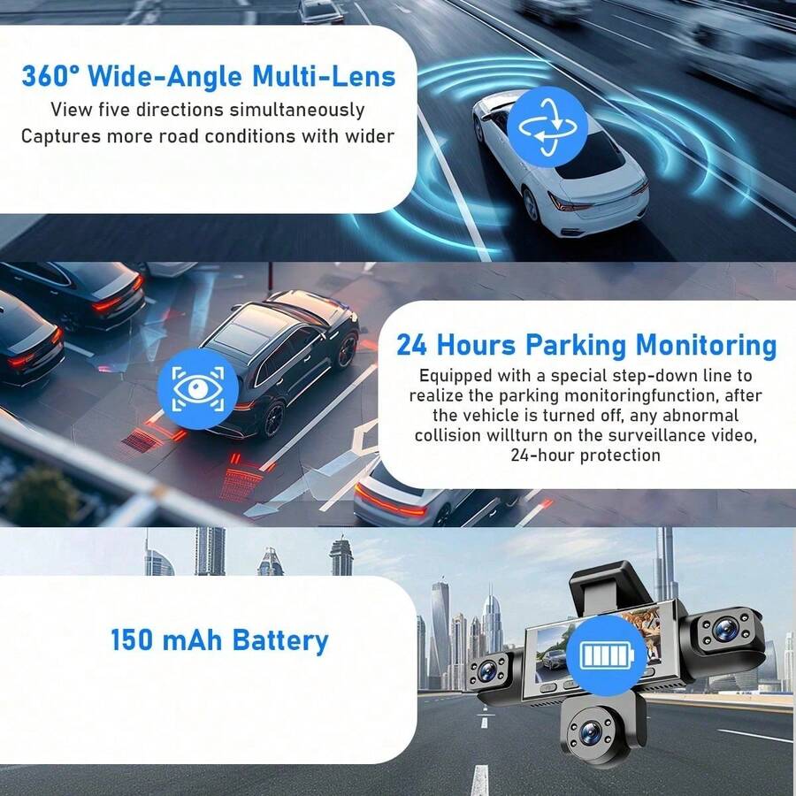 SKYWORTH SIDAKEYE 360 °   Pano - Panoramic Dash Cam 360 recensie en prijs