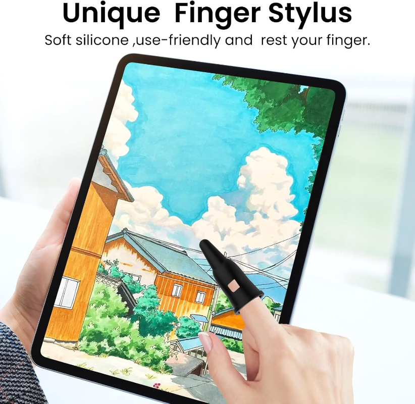 Zachte siliconen vingerstylusp - Smart Pen Digital recensie en prijs