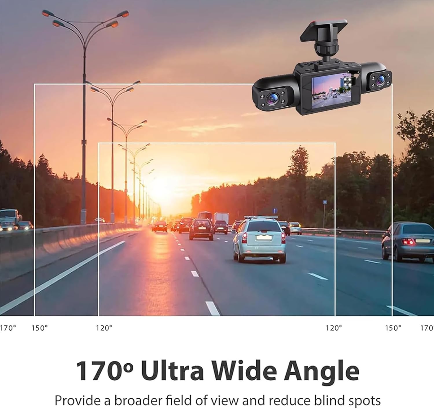 Allround 360 graden 1080P pano - Panoramic Dash Cam 360 recensie en prijs
