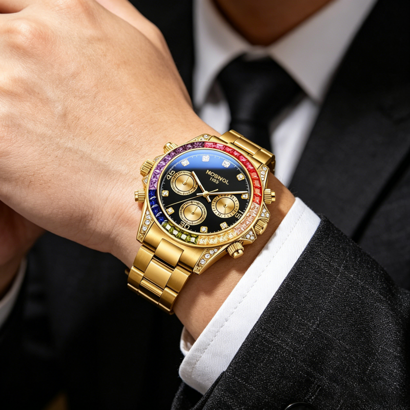 Nieuw MOBWOL herenhorloge High - Electronics Gadgets For Men recensie en prijs