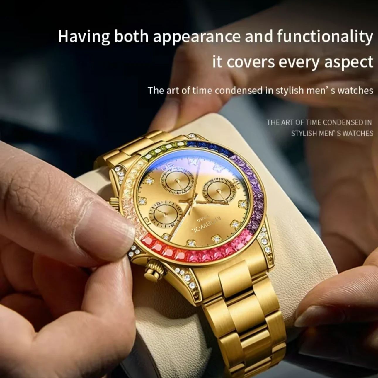 Nieuw MOBWOL herenhorloge High - Electronics Gadgets For Men recensie en prijs