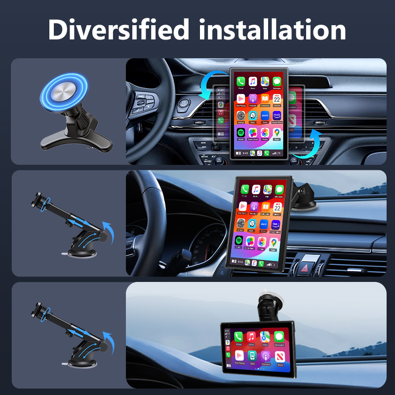 7-inch draaibaar CarPlay-scher - Electronics Gadgets For Car recensie en prijs