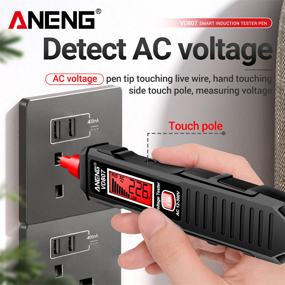 ANENG VD807 Inductietester met - Smart Pen Digital recensie en prijs