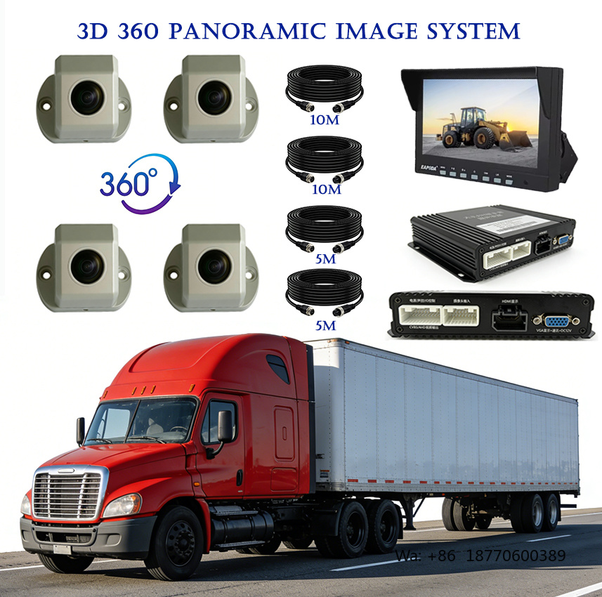 Fabrieks-MDVR Intelligent Waar - Panoramic Dash Cam 360 recensie en prijs