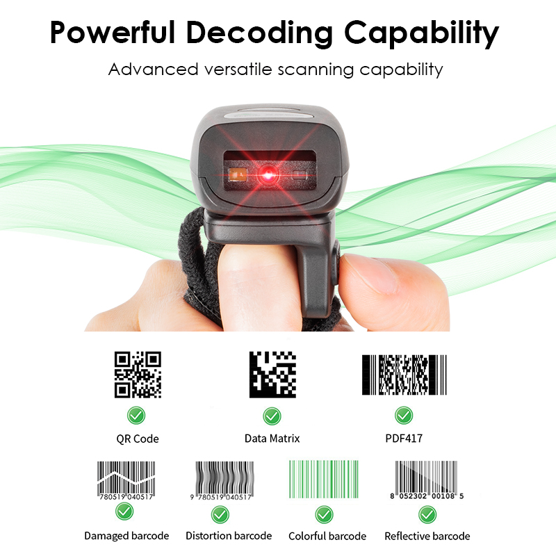 FS03 500mAh Industriële Mini 2 - Barcode Scanner Wireless recensie en prijs