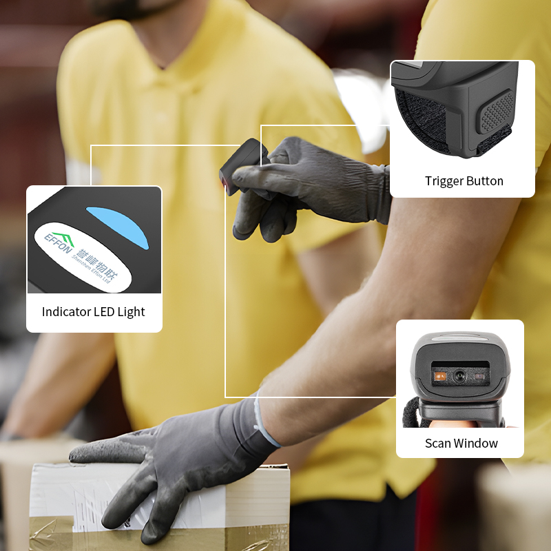 FS03 500mAh Industriële Mini 2 - Barcode Scanner Wireless recensie en prijs