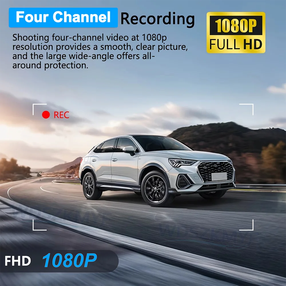 HD 1080P 3/4H 360 °   Panorami - Panoramic Dash Cam 360 recensie en prijs