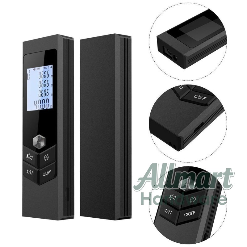 Handheld 40m laser afstandmete - Laser Distance Measure recensie en prijs